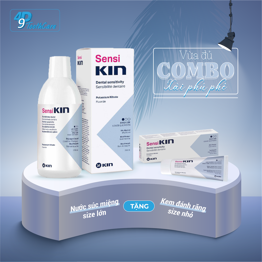 [HCM]Nước súc miệng SENSIKIN - Dành cho răng nhạy cảm