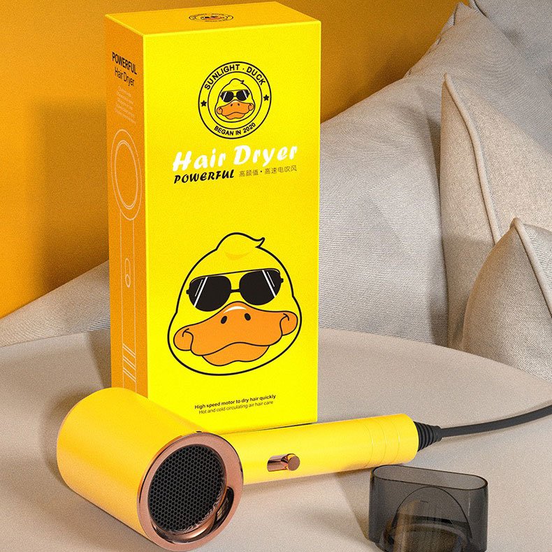 Máy sấy tóc mini PARAMETER công suất 1200W kèm mỏ sấy, 2 chiều nóng lạnh, 3 tốc độ gió