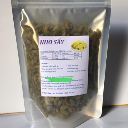 1kg nho xanh khô