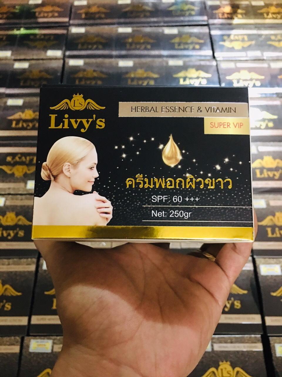 Kem Dưỡng Trắng Da Body LIVY’S