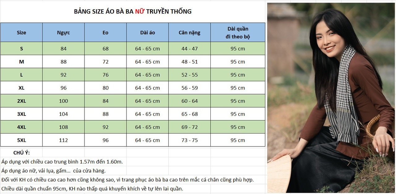 Bộ đồ bà ba cotton