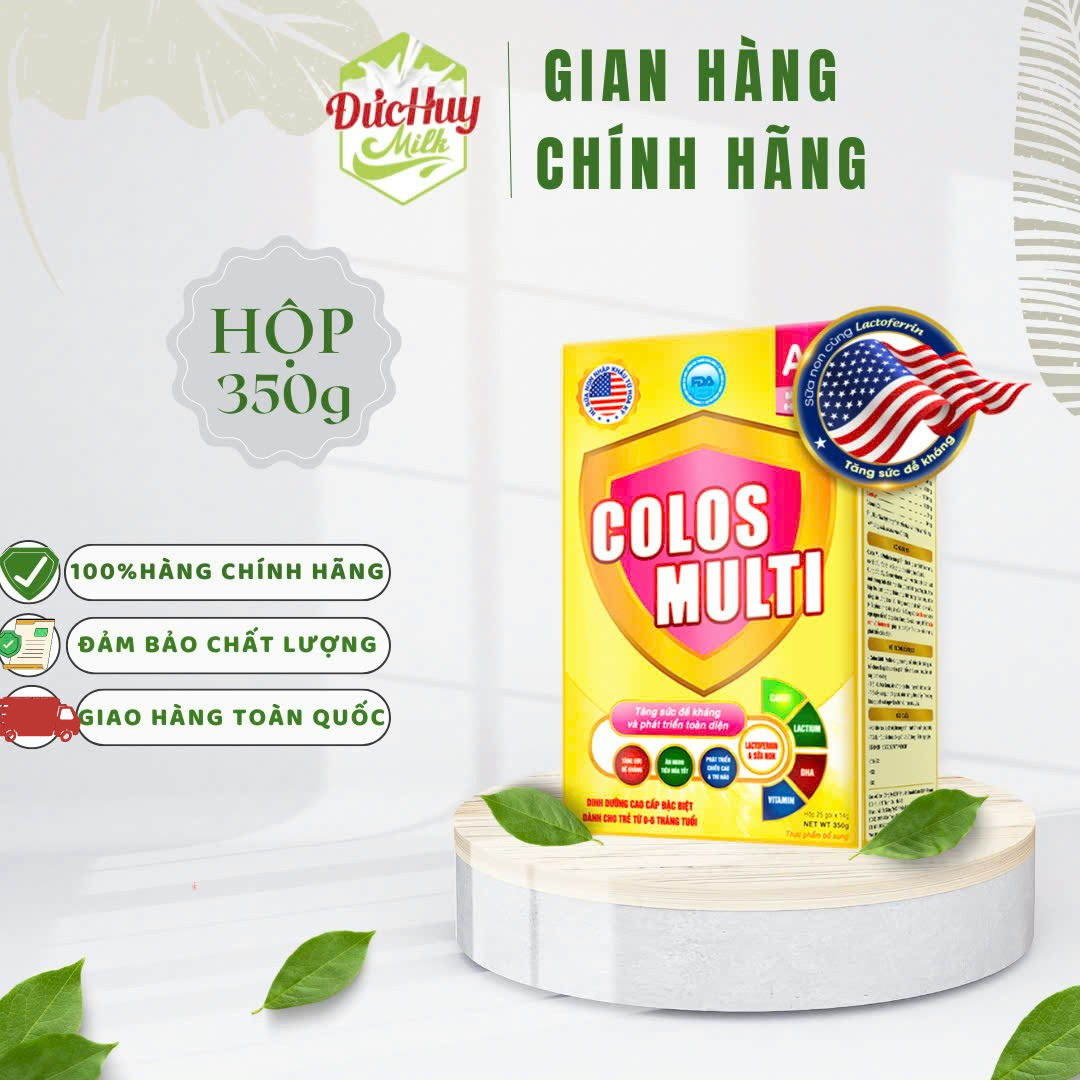 Sữa non Colosmulti Pedia cho trẻ biếng ăn, chậm lên cân_Hộp 22 gói x 16g