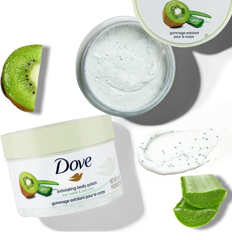 Bộ 3 Kem Tẩy Tế Bào Chết Toàn Thân Dove Exfoliating Body Polish 50gr x 3