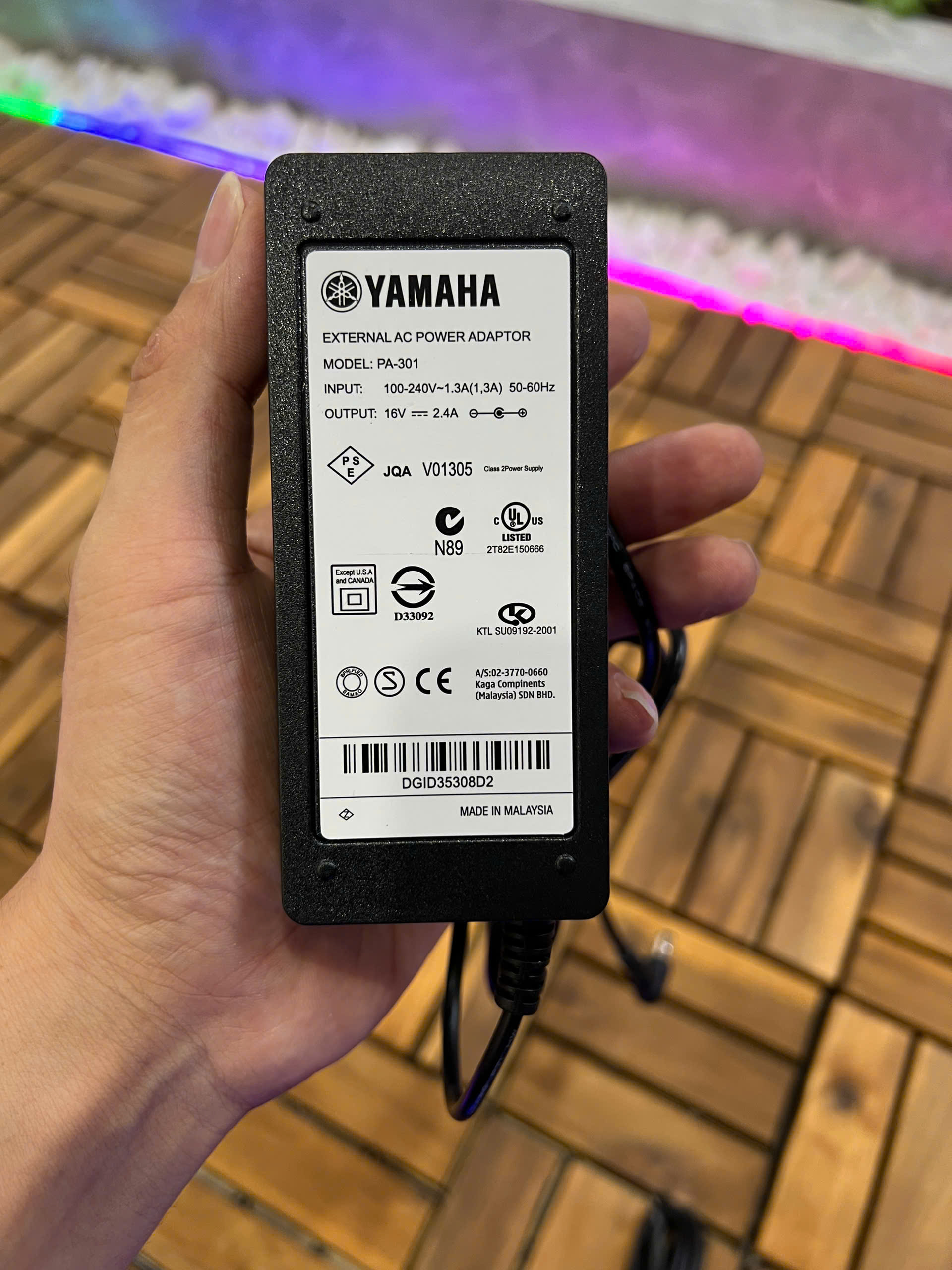 Adapter nguồn cho đàn Yamaha PSR-S970 16V