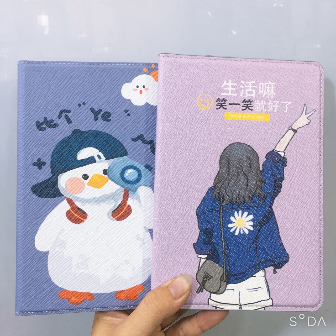 Bao da IPAD mini 1/2/3/4/5 hình 6D đáng yêu