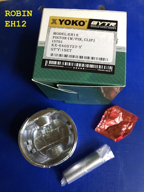 Máy đầm cóc MT72 Robin EH12 Piston, Séc măng, D=60mm