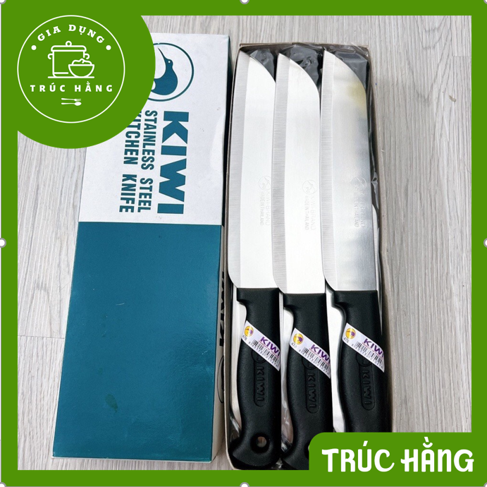 Dao thái lan Kiwi cán đen đủ size (19cm-34cm)