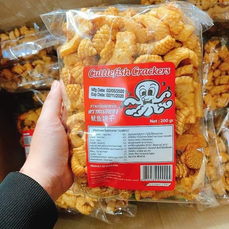 Snack mực thái cay bimbim gói 200g siêu ngon