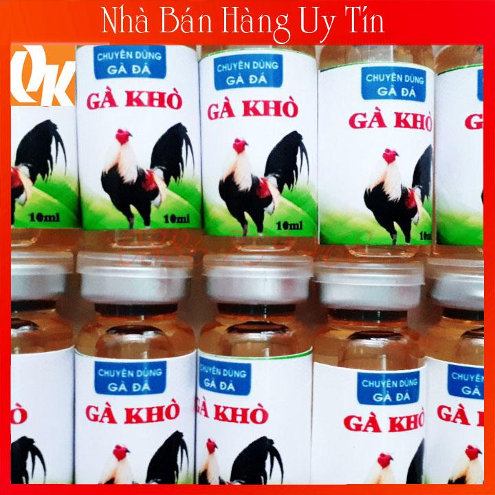 Gà Khò 10ml Khè-Sổ Mũi-Sưng Phù Đầu Cho Gà Đá