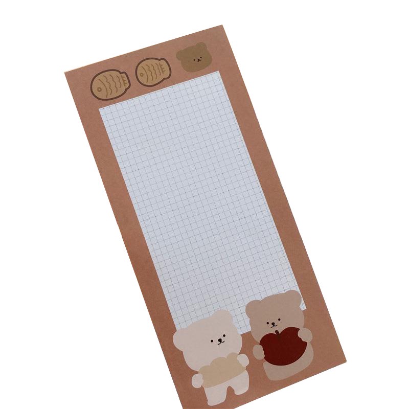 Giấy Note Ghi Chú Bamtoree B5 Nhà Cam
