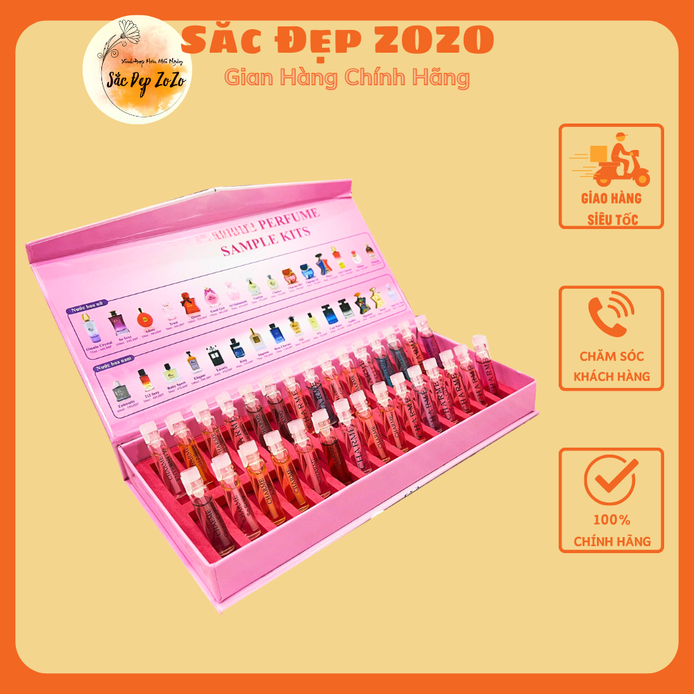 Set Test 30 Mùi Mini(MẪU MỚI) CHAR ME