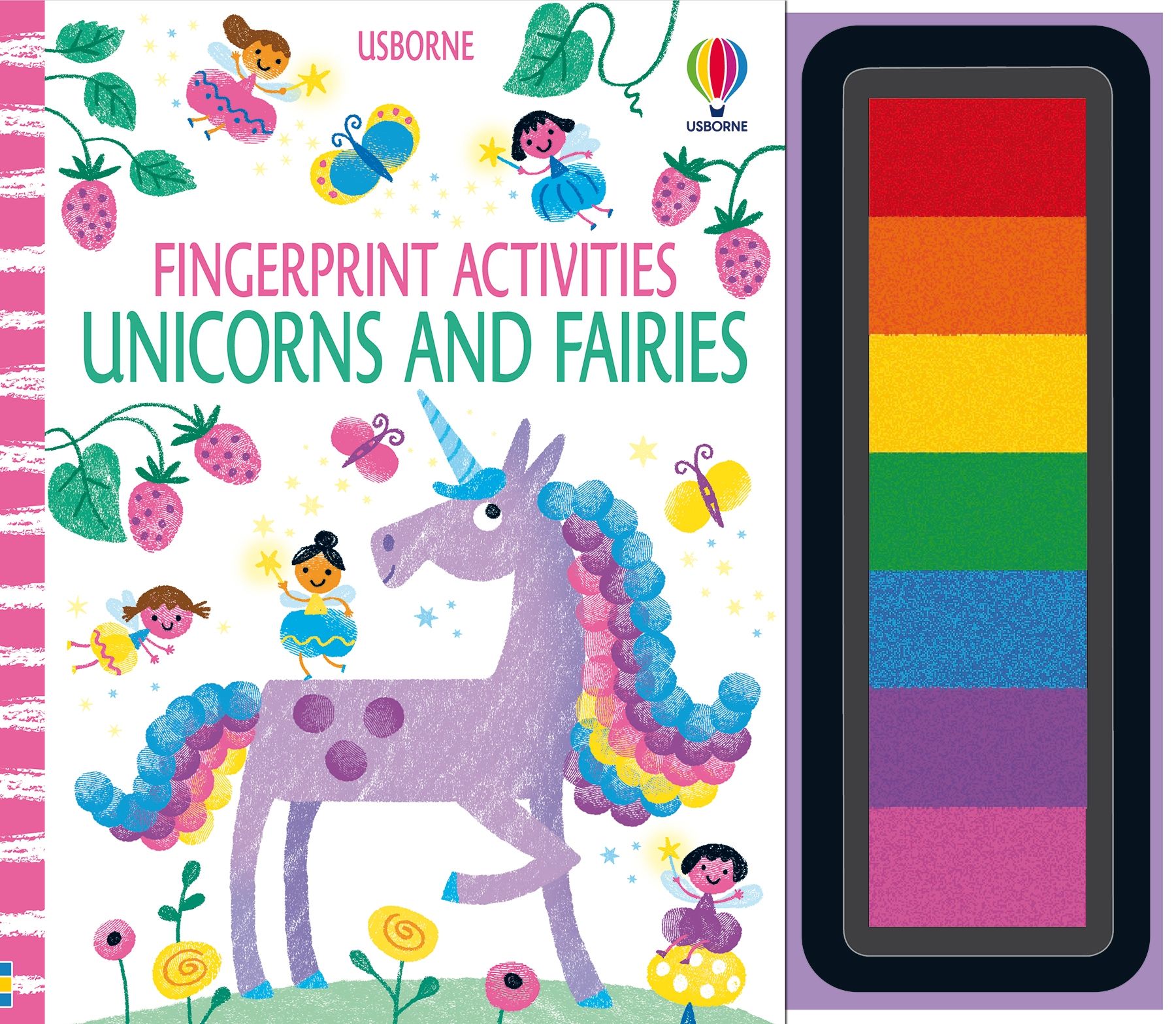 BOOKMEDI - Fingerprint Activities Fairies and Unicorns