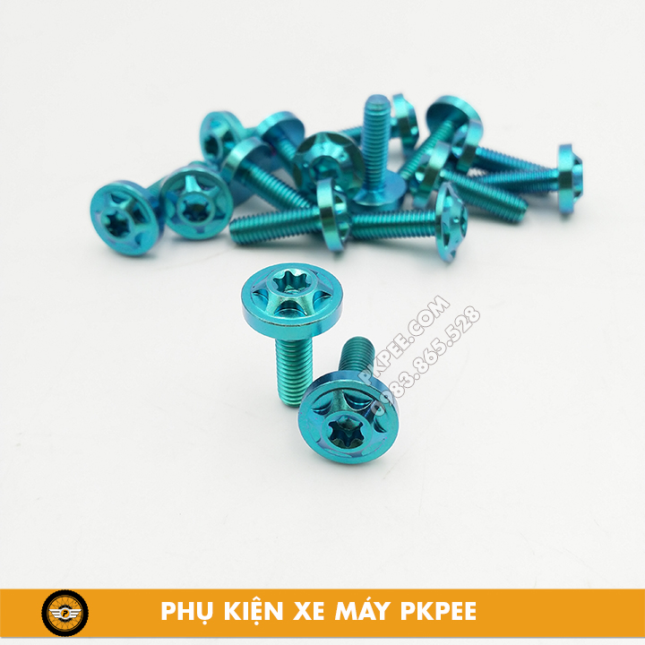 Ốc titan gr5 6ly đầu sao