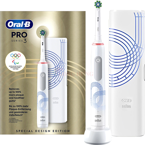 Bàn Chải Điện Oral-B Pro 3 3500 Travel Case - Thiết Kế Thon Dài, Sáng Bóng  Dễ Vệ Mang Tới Sự Tinh Tế, Thanh Lịch | Lazada.Vn