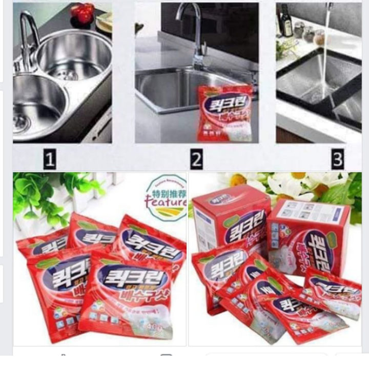 Bột thông cống vỏ đỏ Hàn Quốc