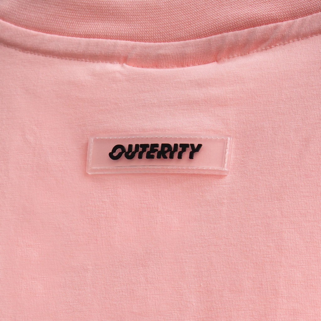 Áo thun Hồng Outerity In Nổi Ver 2.0 / ORP134