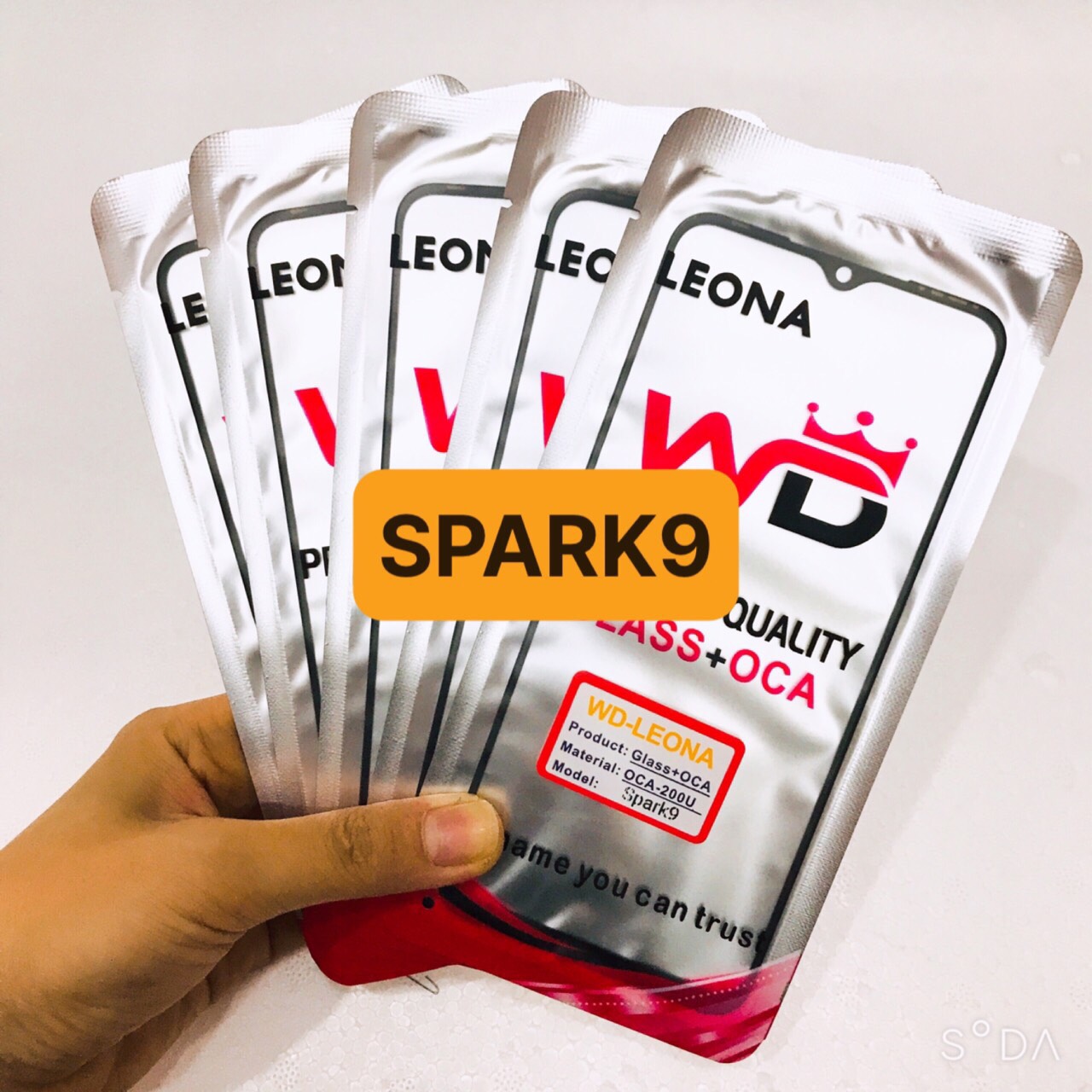 Cặp 2 kính / mặt kính Tecno Spark 9 / Spark 9T / Spark 6 go/KE5 [kính ép]