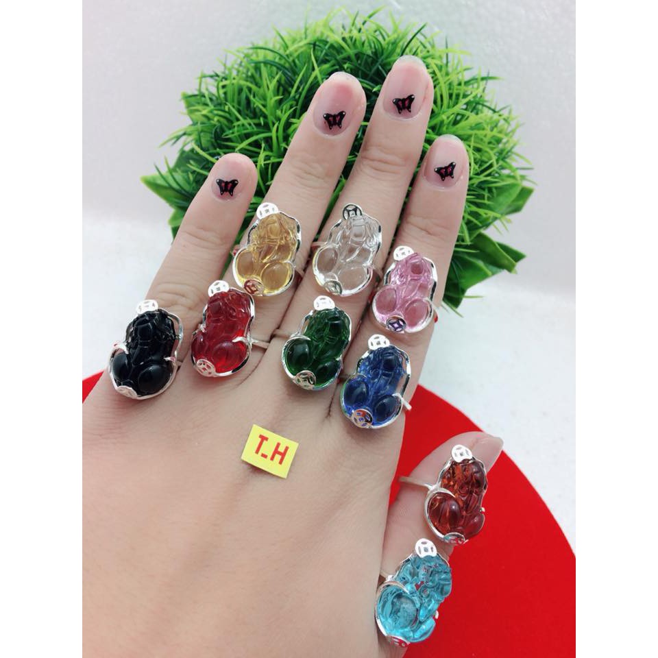Hót nhẫn tỳ hưu bạc ta cho nữ phong thủy
