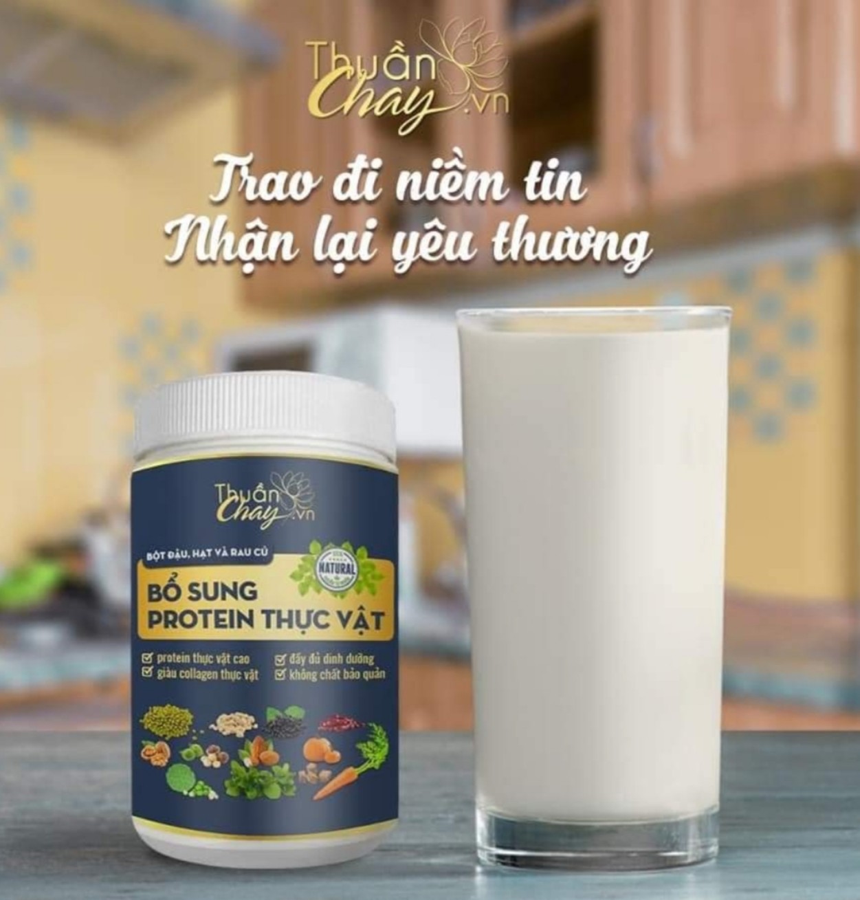 BỘT NGŨ CỐC ĐẬU HẠT RAU CỦ PROTEIN