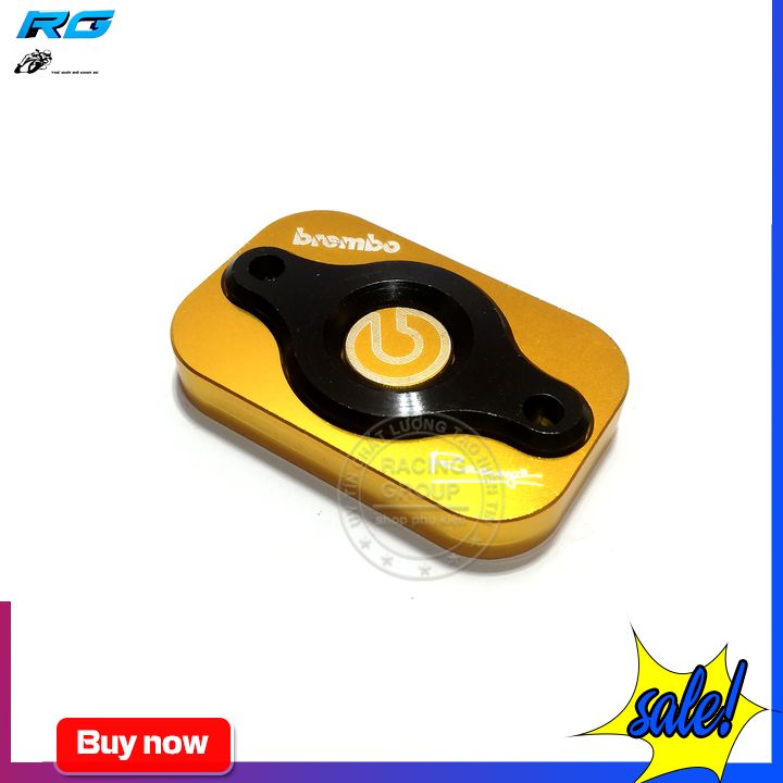 [HCM]Nắp Bình Dầu Xe Máy Yamaha Nhôm CNC (2 Lỗ Ốc Thẳng)