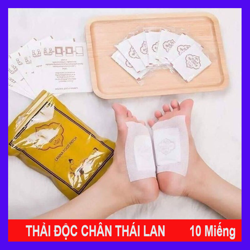 Thải Độc Chân Lanna Foot Patch Thái Lan (10 miếng)