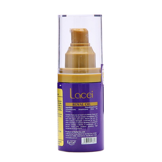 Dầu bóng tóc Lacei Royal Oil 70ml