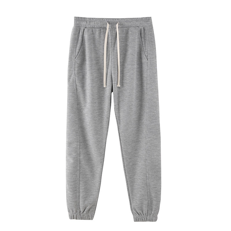 Quần ống rộng nam nữ T-MEN dáng suông nhung tăm, quần jogger nam nữ unisex len tăm.