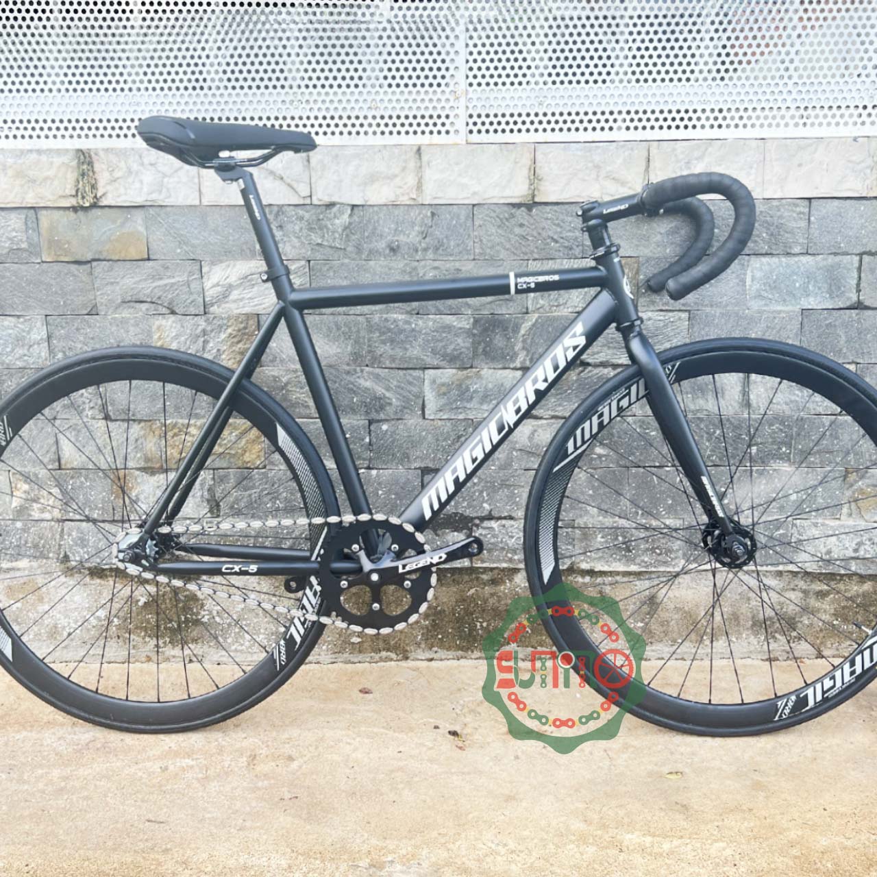 Xe đạp fixed gear MAGICBROS CX5 khung thép