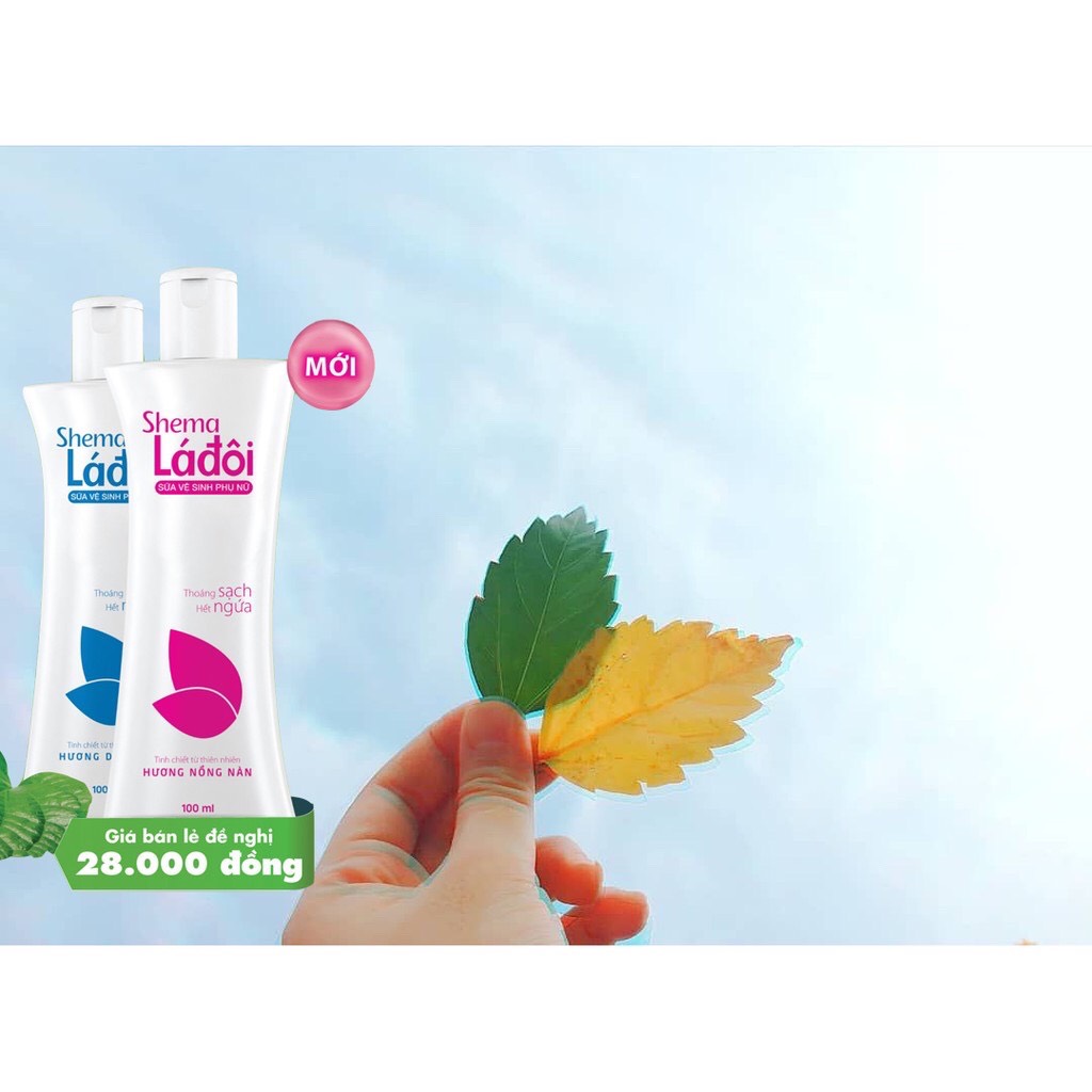 [HCM]Dung dịch vệ sinh Shema Lá Đôi 100ml 200ml [Shima sema shemar]