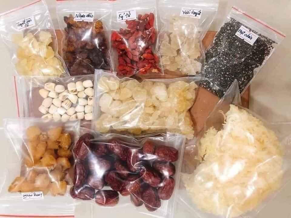 SET CHÈ DƯỠNG NHAN