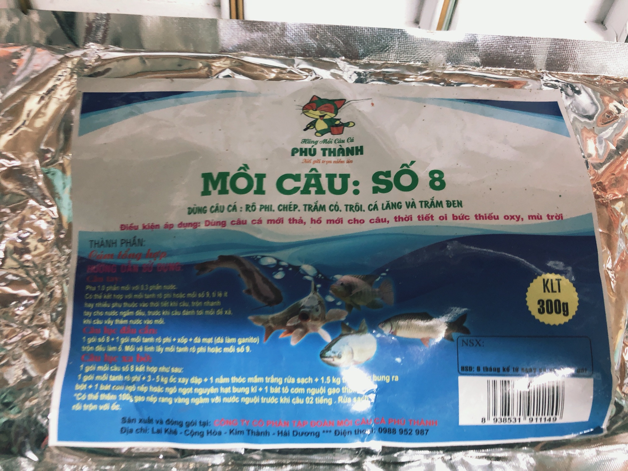 [ComBo] 2 Gói Mồi Phú Thành Các Loại