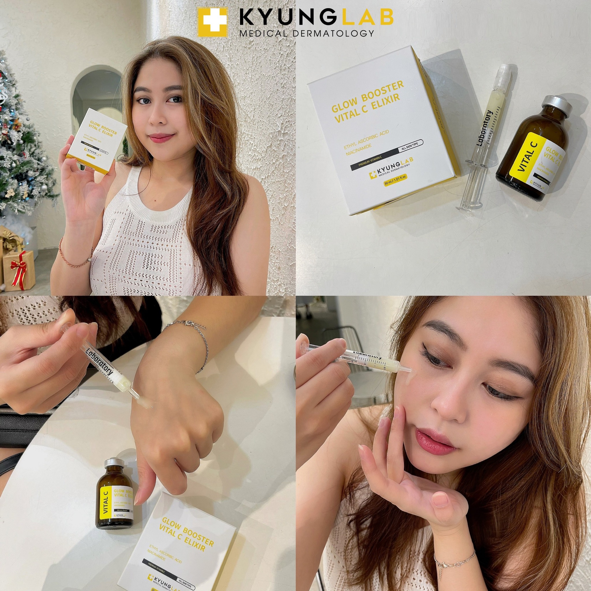 Tinh chất Vitamin C KyungLab Glow Booster Vital C Elixir 30ml
