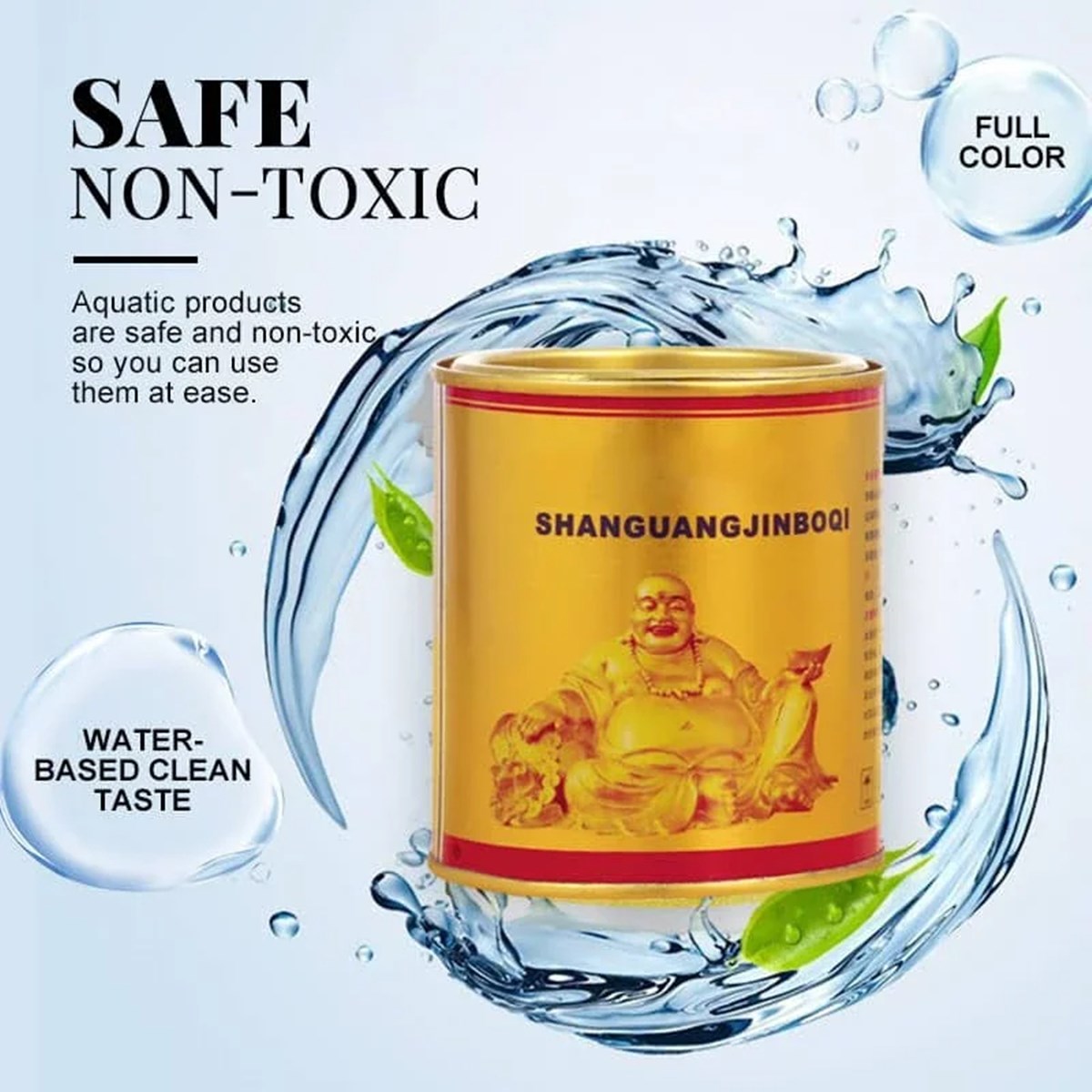 Màu bột nhũ dùng pha sơn mạ màu vàng 24 K (800g)