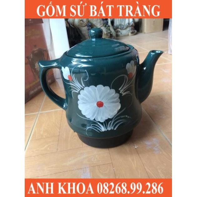 Bình sắc thuốc Bát Tràng - Gốm sứ Bát Tràng Anh Khoa