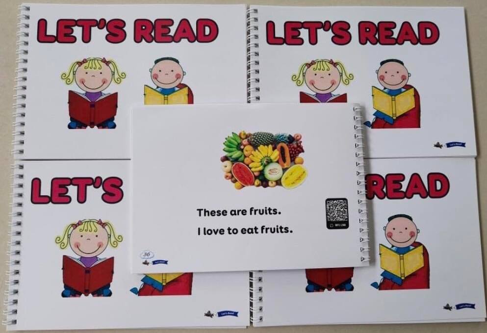 Đồ chơi cho bé học tiếng anh (Tặng kèm file nghe) Let's Read 2c