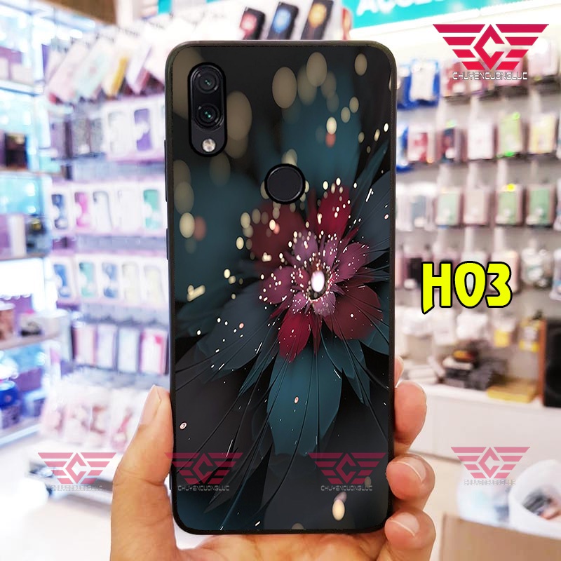 Ốp lưng XIAOMI Redmi NOTE 7 - Redmi 7 - REDMI NOTE 7 PRO hoa lá sang trọng