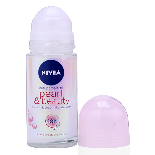 Wax female deodorant Nivea Pearl & Beauty-wax roller underarm Pearl 40ml-the British F store