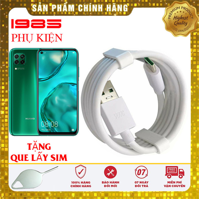 Cáp sạc nhanh huawei nova 7i huawei nova 7