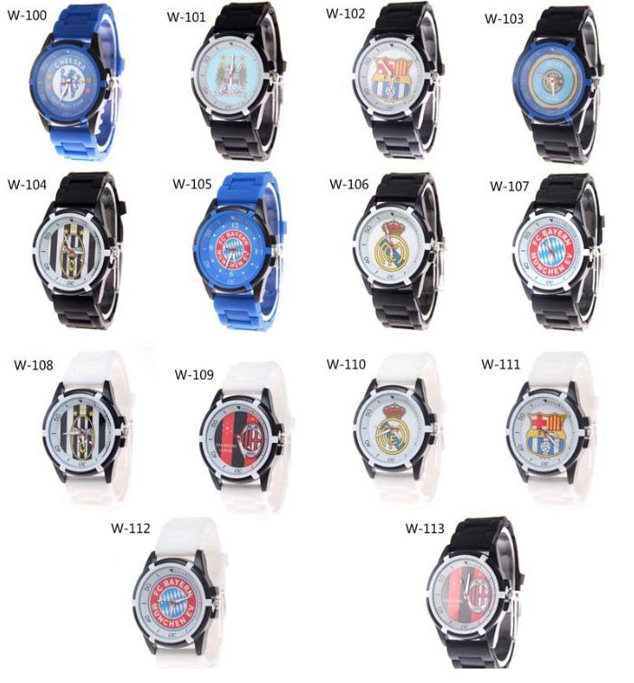 Đồng hồ đeo tay Manchester United, Arsenal, Chelsea, Barcelona, Realmadrid - LiDO Sports