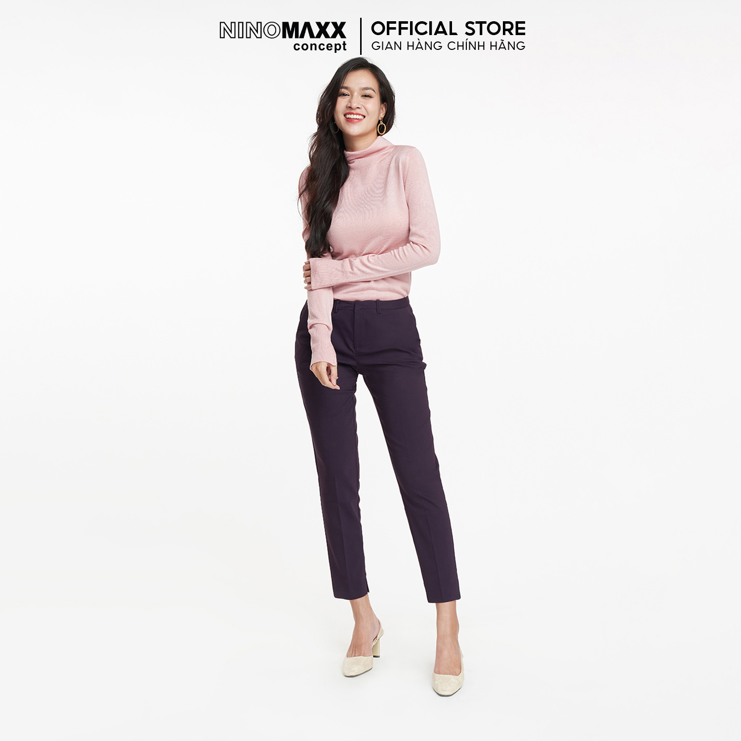 N&M Áo sweater Basic Nữ tay dài 1903112
