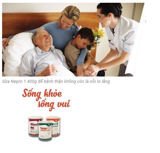 Sữa Nepro 1 900g ( cho người bệnh thận)