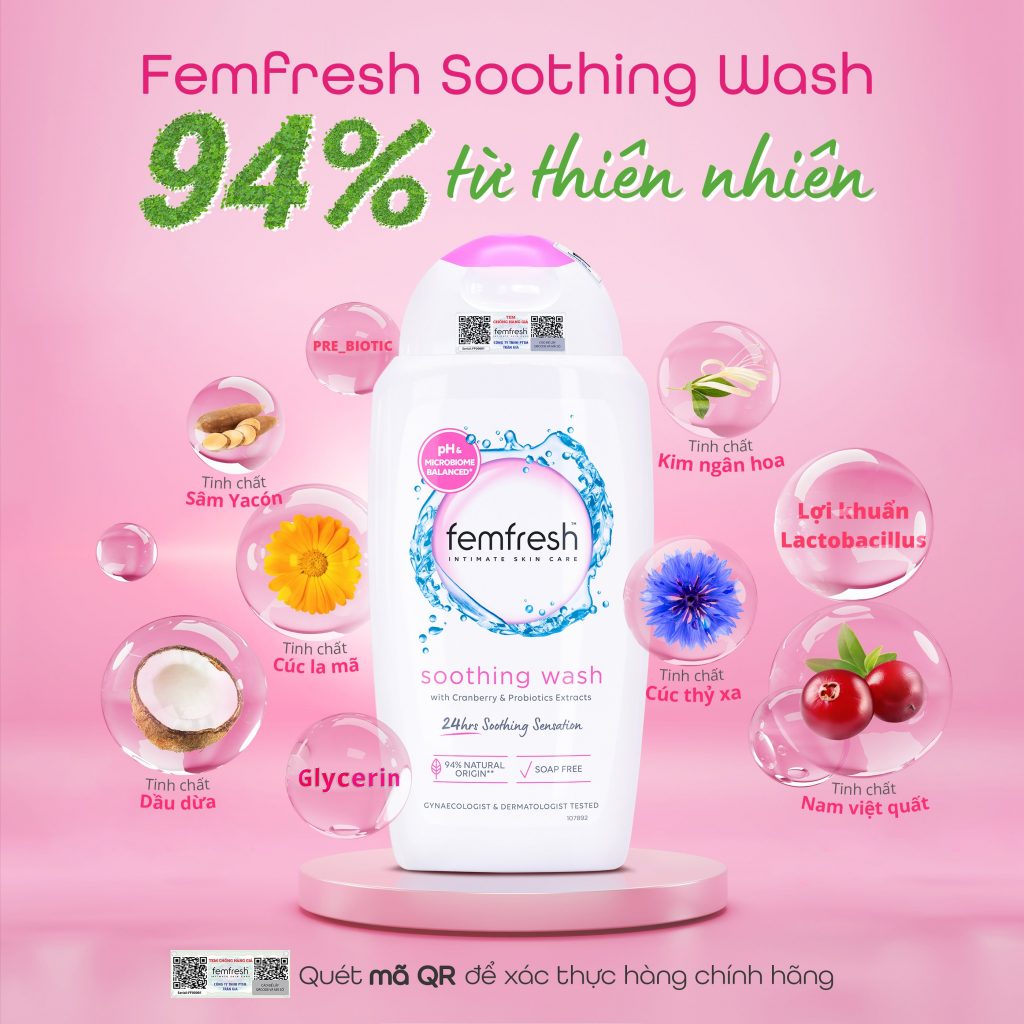 Dung dịch vệ sinh phụ nữ femfresh cao cấp
