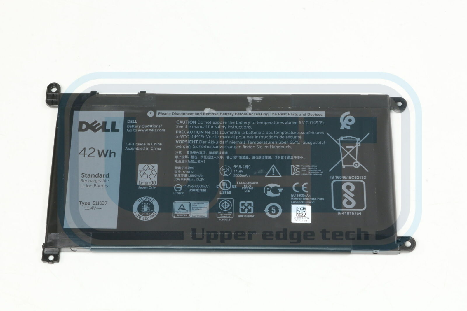PIN LAPTOP DELL VOSTRO 5468 ZIN- (pin dell vostro 5468 )