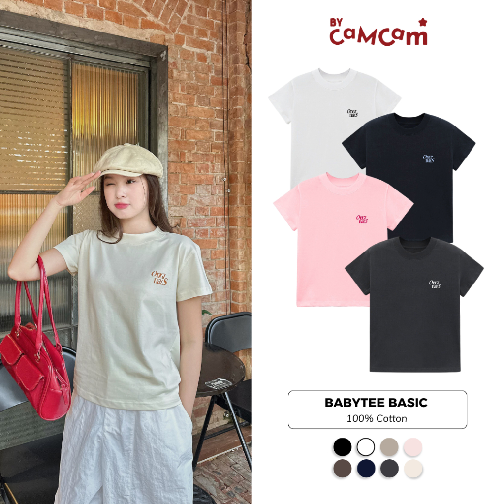Áo Baby Tee Basic PINK ORIGINAL Mẫu Mới 2023