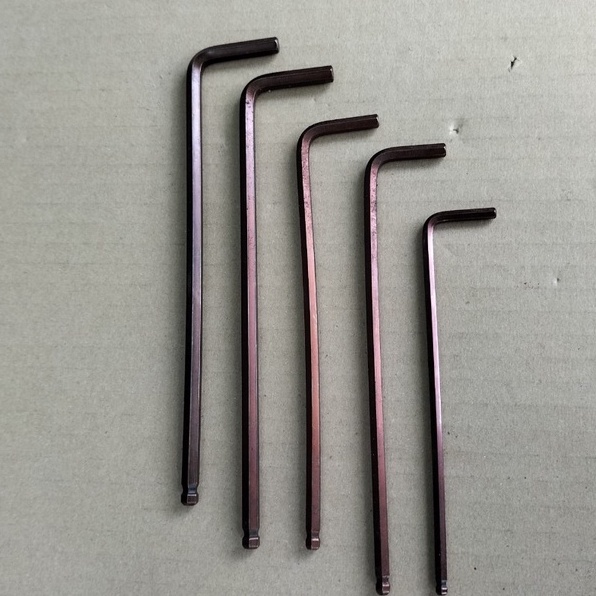 Lục giác đầu bi bán lẻ. 4.0; 5.0; 6.0mm