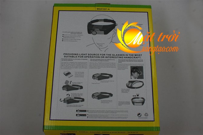 Kính lúp đeo đầu có đèn V1 MTST
