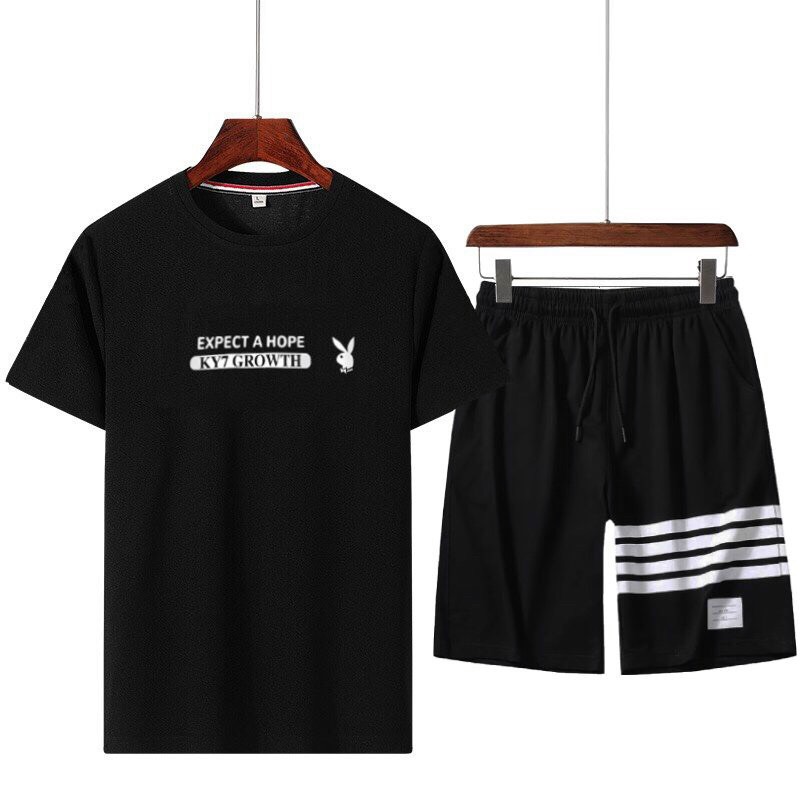 SET BỘ THỂ THAO NAM HỌA TIẾT SIÊU CUTE ĐÁNG IU CHẤT THUN MỀM MỊN THOÁNG MÁT THỜI TRANG EL FASHION