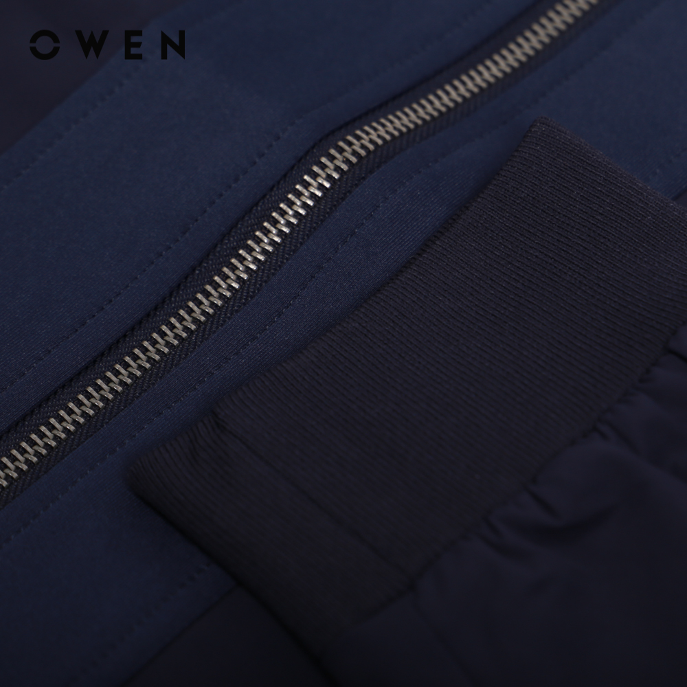 OWEN - Jacket Regular Fit JK221552 màu Navy chất liệu Polyester