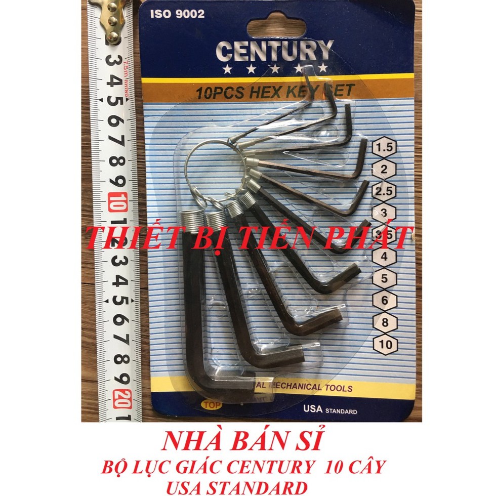 Bộ lục giác 10 cây century