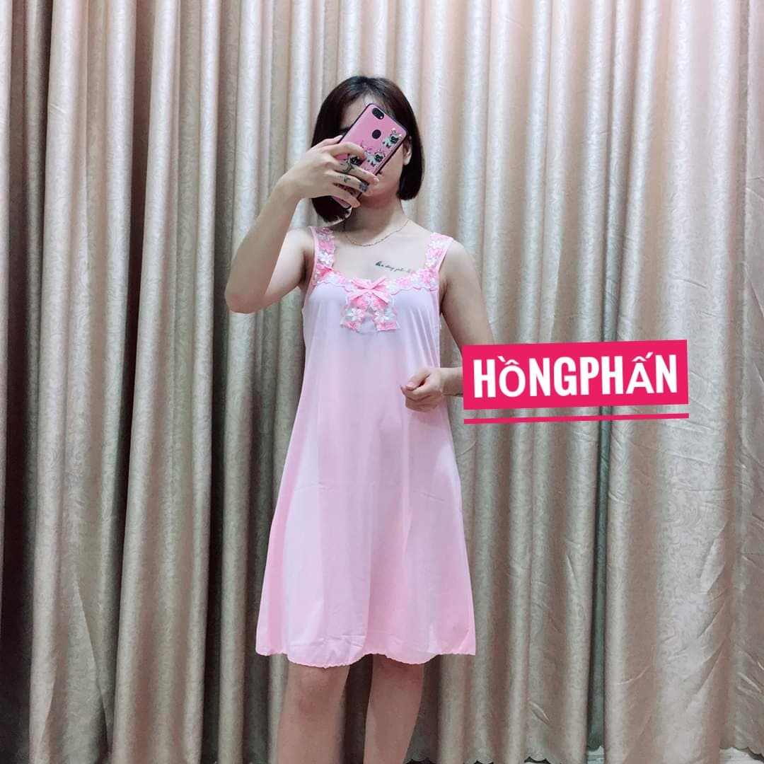 Đầm - đầm ngủ thun lạnh kiểu bản to